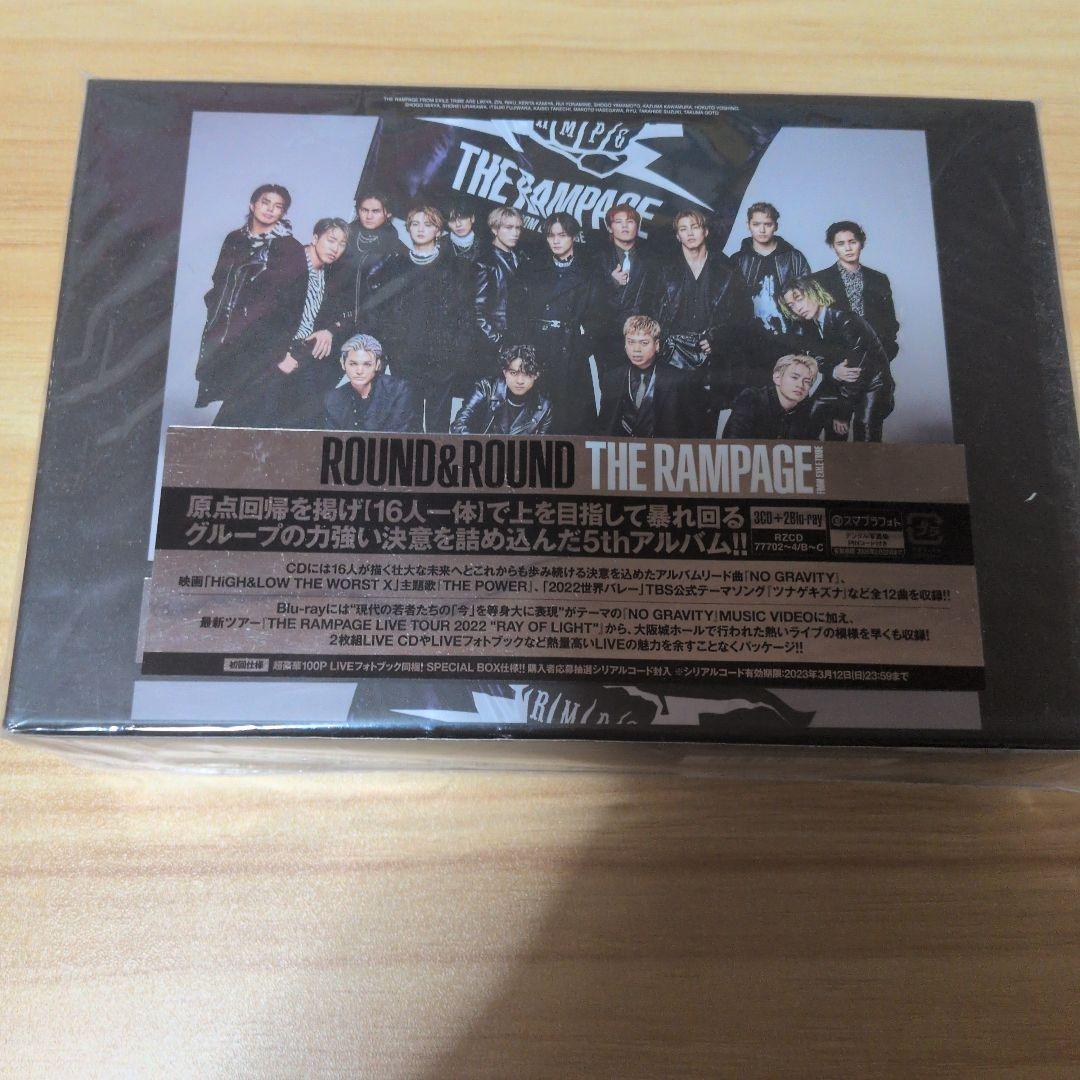 THE RAMPAGEROUND&ROUND CD+Blu-ray5thアルバム