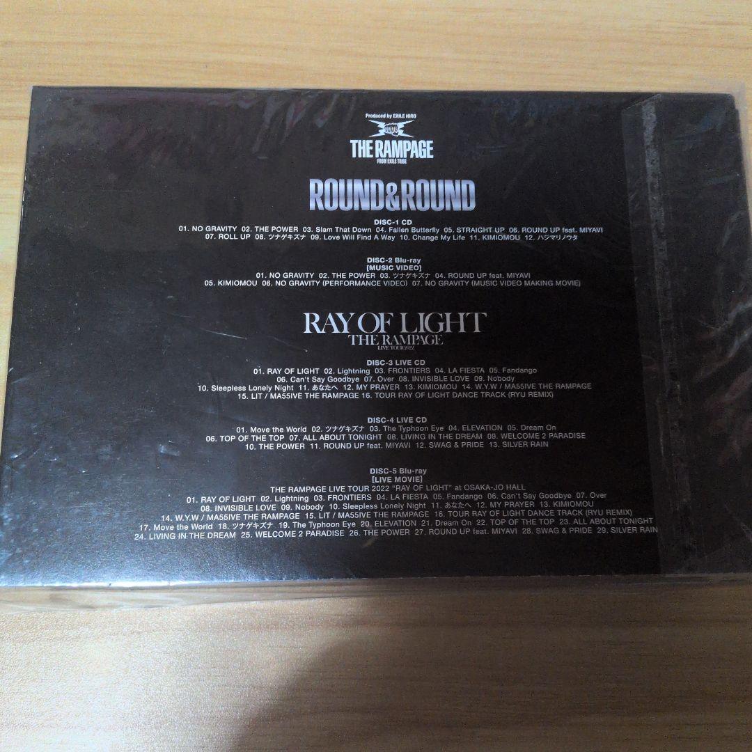 THE RAMPAGEROUND&ROUND CD+Blu-ray5thアルバム