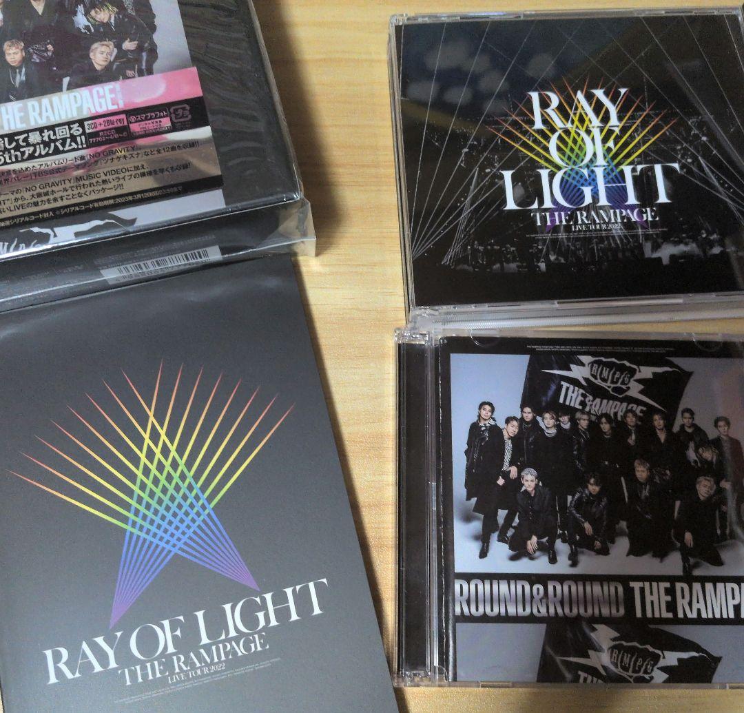 THE RAMPAGEROUND&ROUND CD+Blu-ray5thアルバム