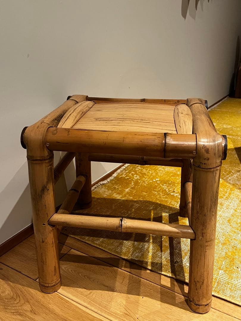 【3月末まで】台湾台南 竹椅子