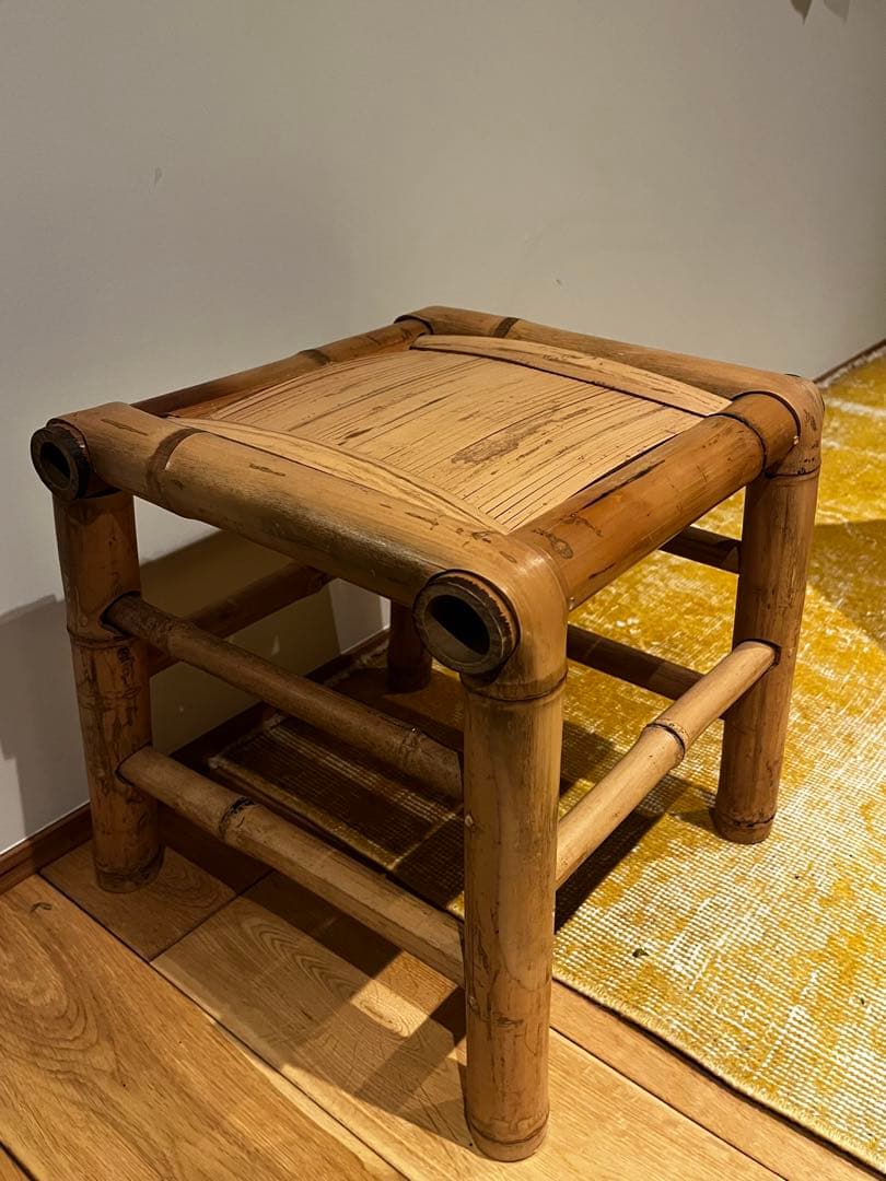 【3月末まで】台湾台南 竹椅子