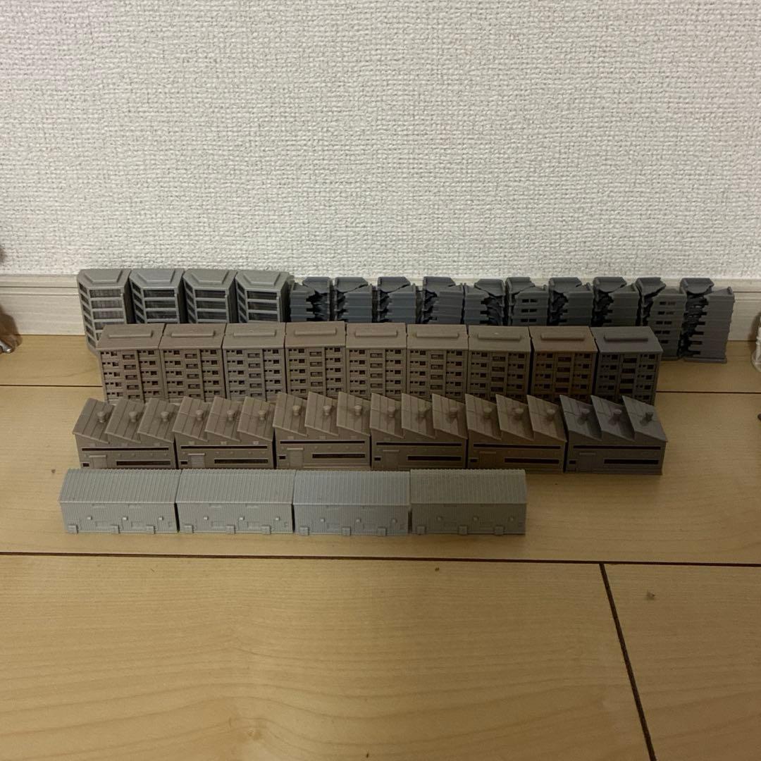 ウルトラマン　アルティメットルミナス　建物　オブジェ　約50個