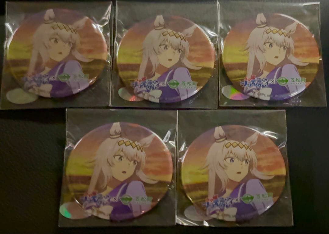 ウマ娘 笠松 コラボ 缶バッジ 10個 オグリキャップ