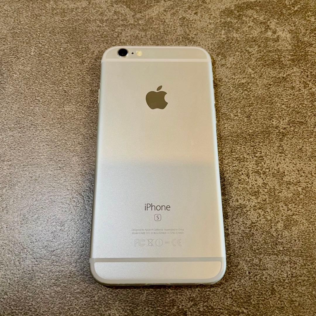 iPhone6s シルバー 本体 64GB バッテリー100%