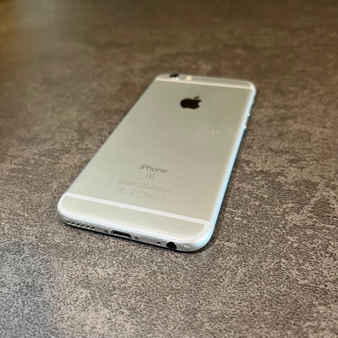 iPhone6s シルバー 本体 64GB バッテリー100%