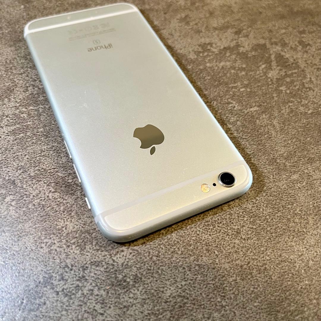 iPhone6s シルバー 本体 64GB バッテリー100%