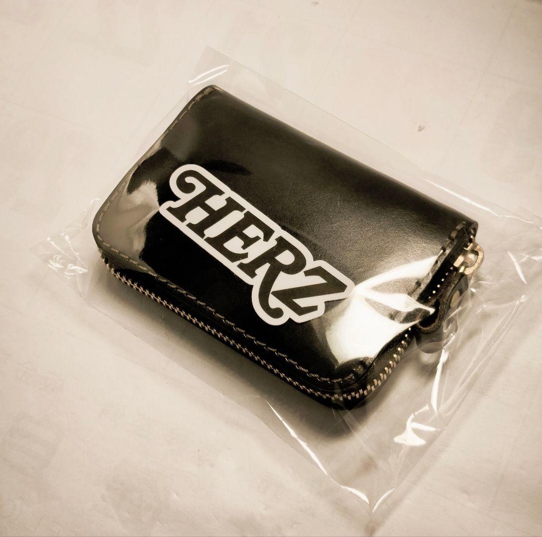 中古 ヘルツ オルガン フルジップミニ財布 GS-75 限定ブライドルレザー茶