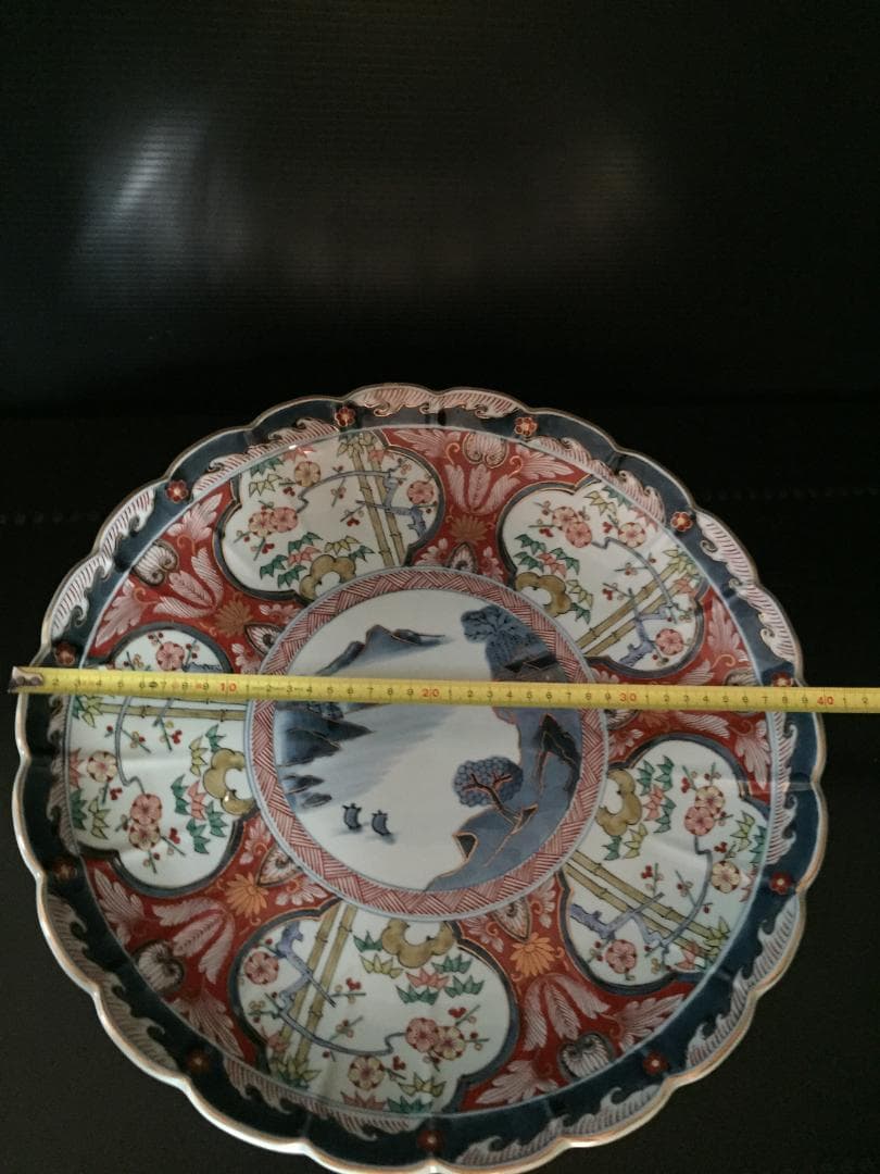 昭和レトロ　大皿　新品未使用　年代物