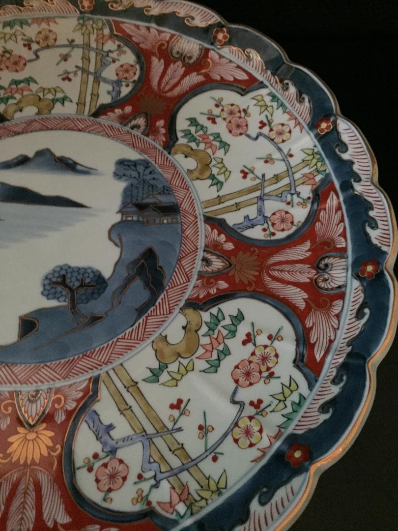 昭和レトロ　大皿　新品未使用　年代物