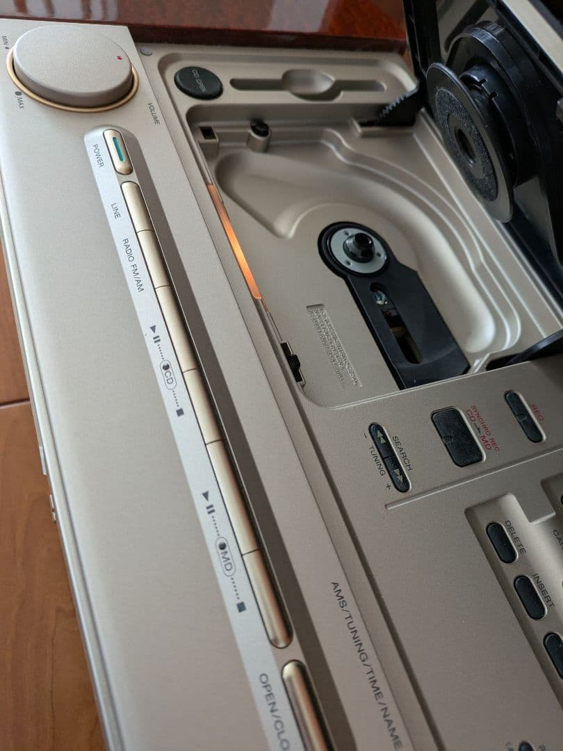 SONY celebrityⅡ MD-7000 ミニコンポ　ジャンク