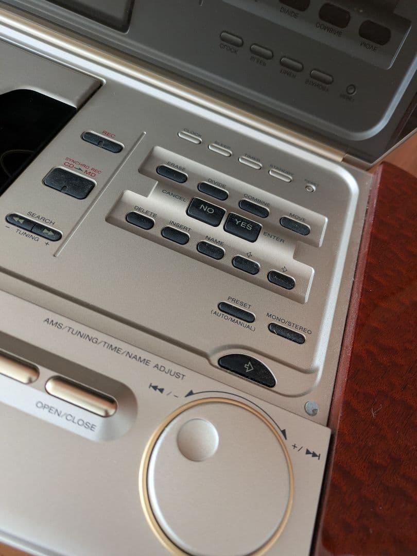 SONY celebrityⅡ MD-7000 ミニコンポ　ジャンク