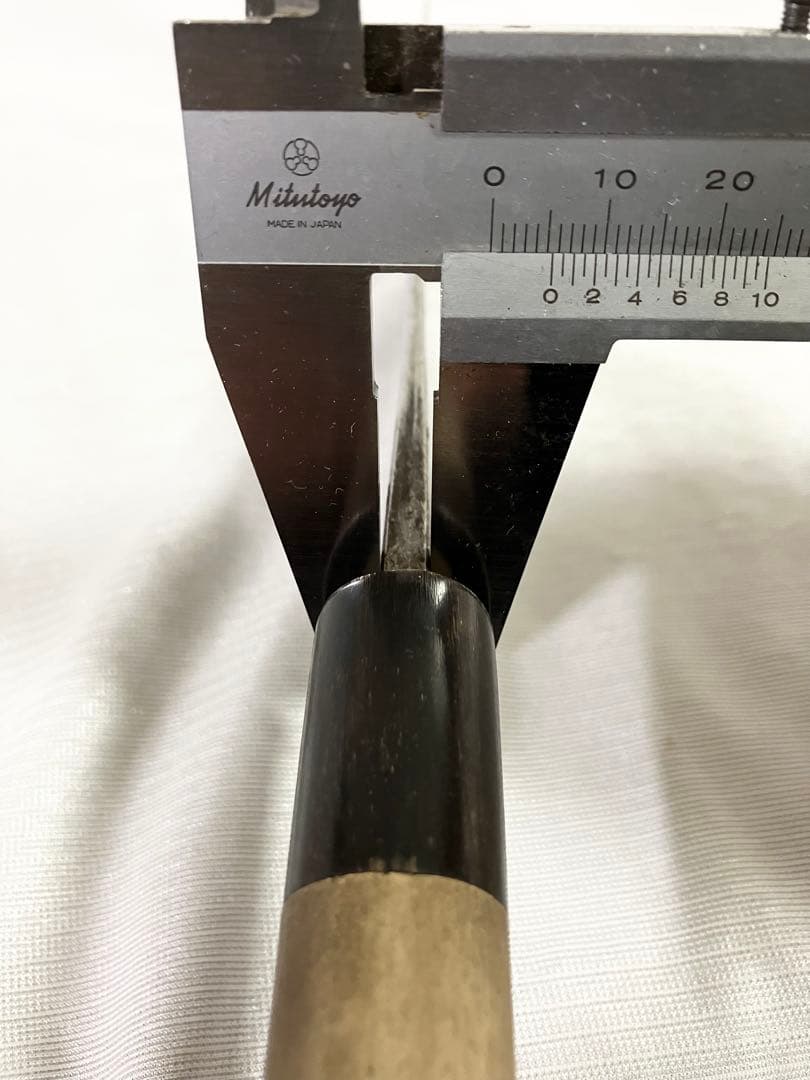 木屋 包丁 安来鋼青紙 薄刃 菜切り包丁 両刃 和包丁 青紙