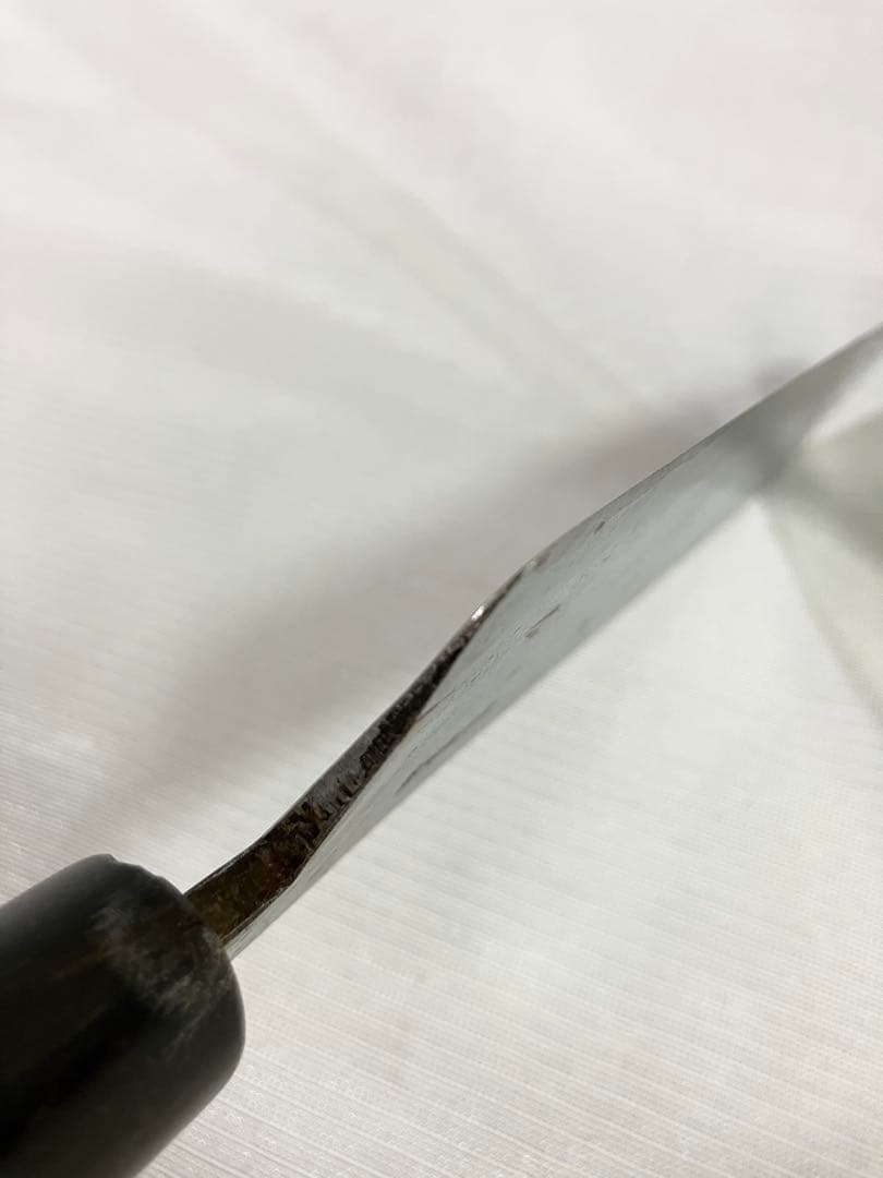 木屋 包丁 安来鋼青紙 薄刃 菜切り包丁 両刃 和包丁 青紙