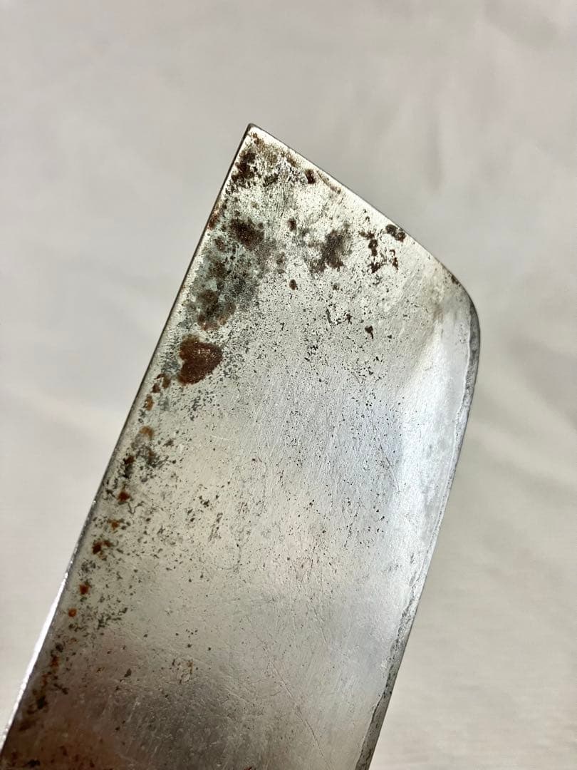 木屋 包丁 安来鋼青紙 薄刃 菜切り包丁 両刃 和包丁 青紙