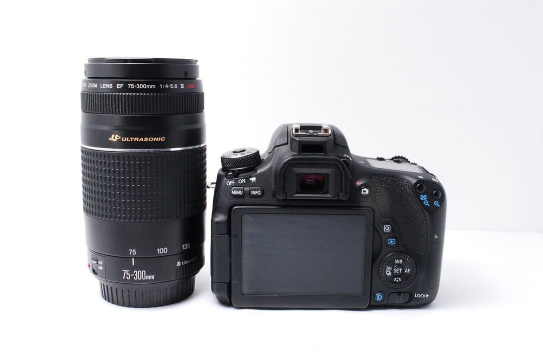 望遠レンズセット❤️Canon EOS 8000D❤️Wi-Fi搭載✨一眼レフカメラ