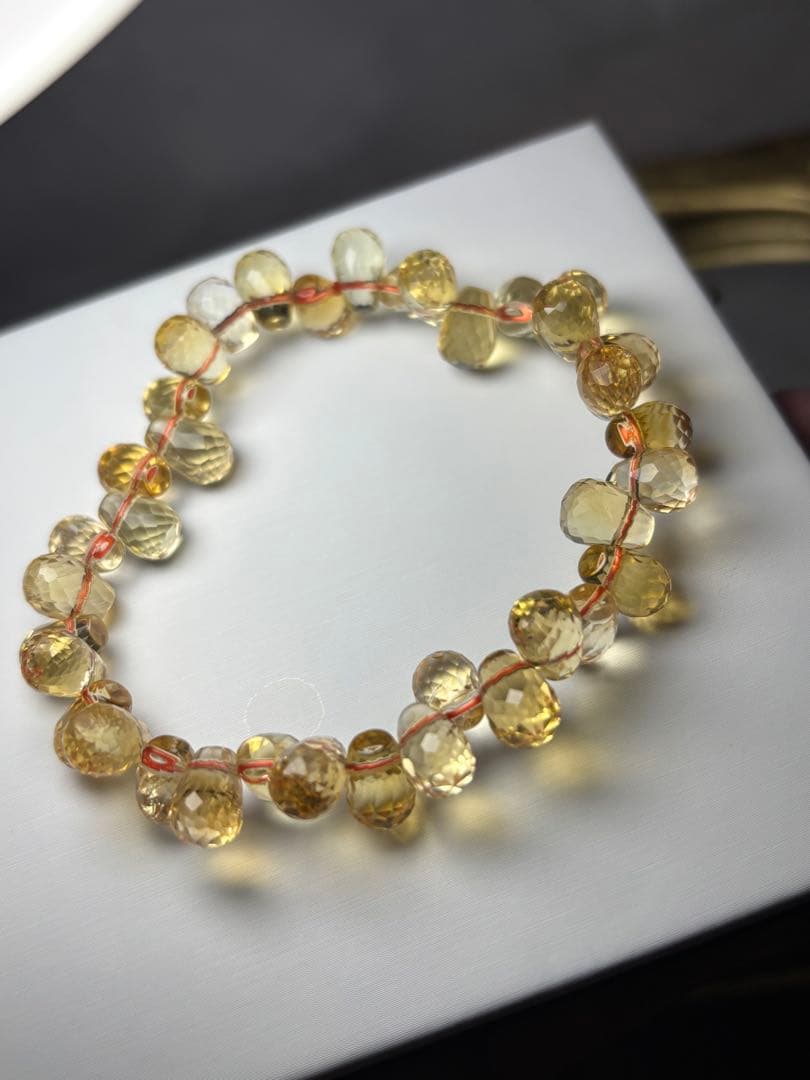 シトリン☆花びらカット☆ブレス