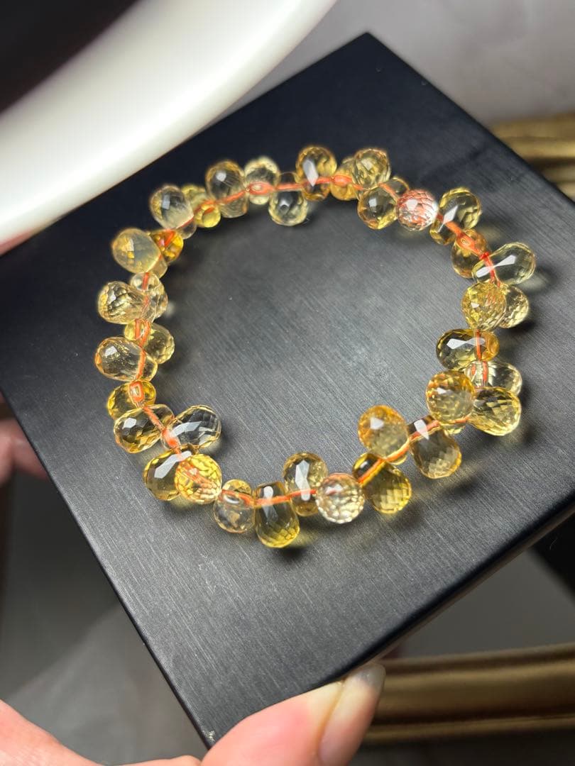 シトリン☆花びらカット☆ブレス