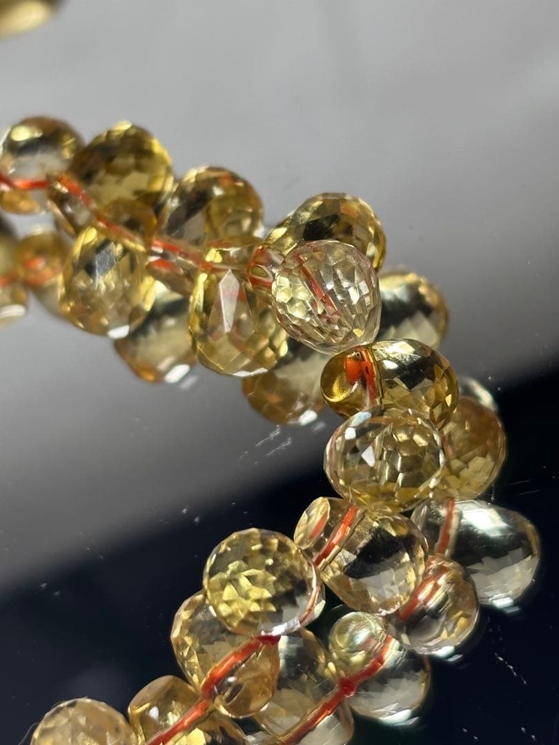 シトリン☆花びらカット☆ブレス