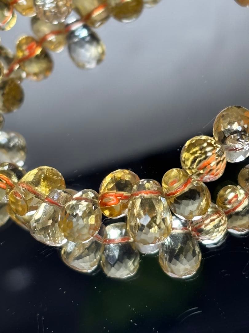 シトリン☆花びらカット☆ブレス