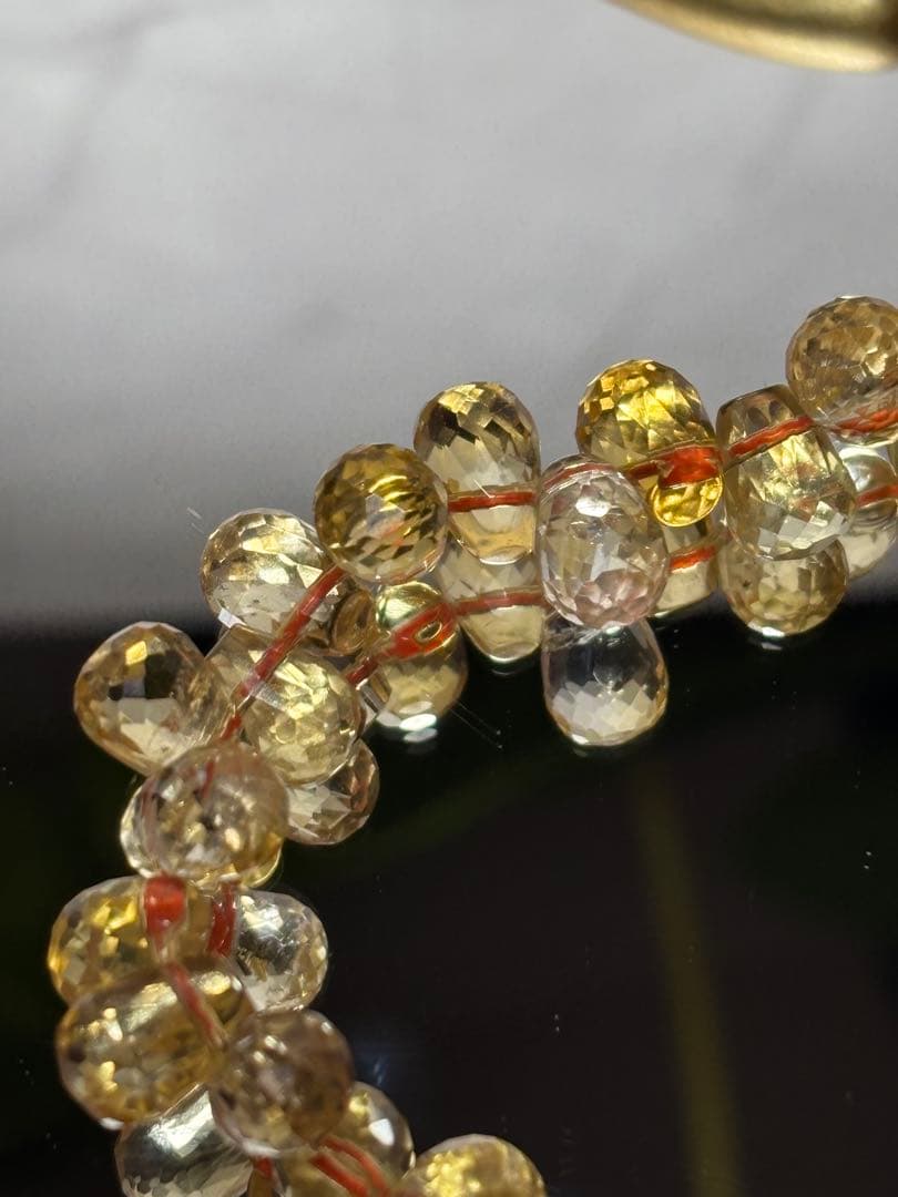 シトリン☆花びらカット☆ブレス