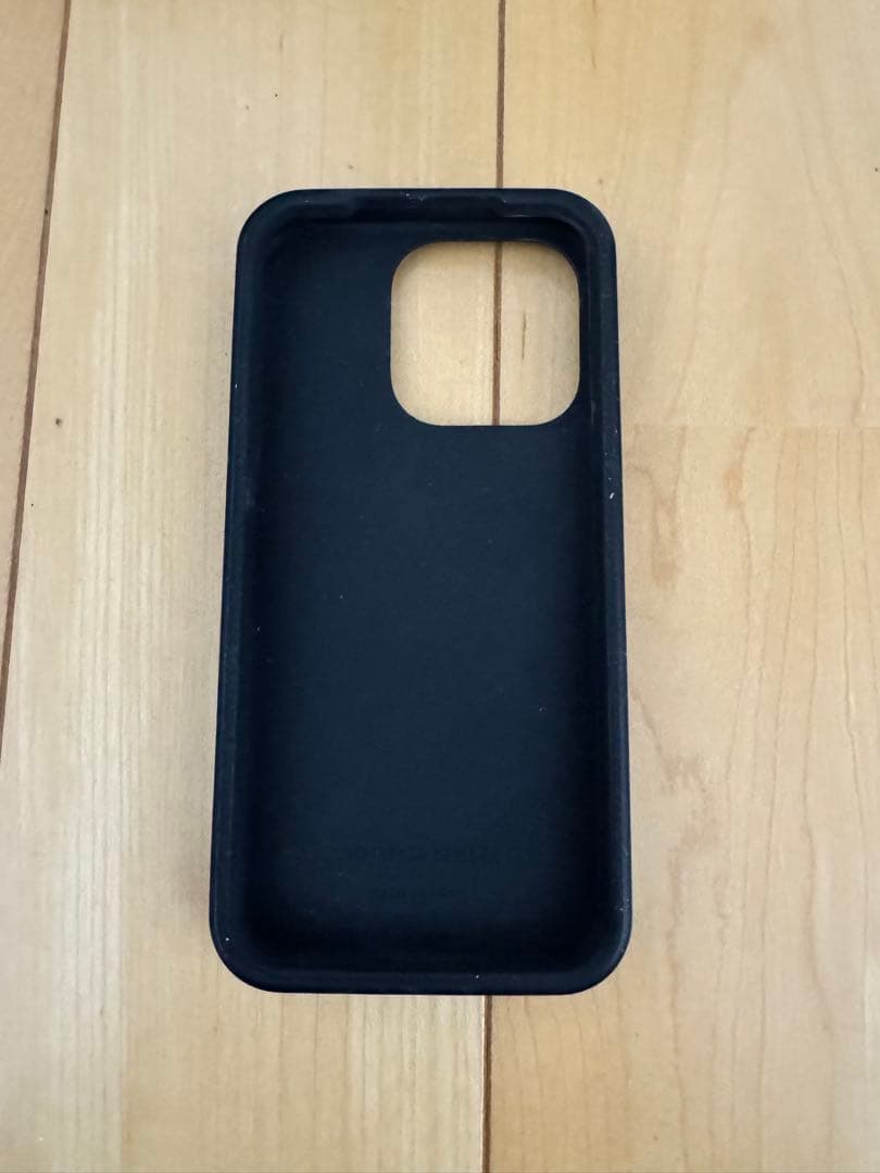Bottega Veneta ブラック iPhone15PRO シリコンケース
