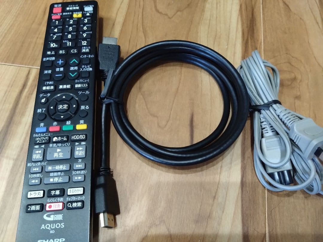 SHARP BDレコーダー BD-NT1000【1TB ３番組同時録画】