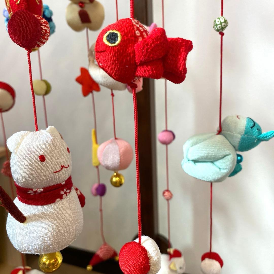 吊るし飾り 吊るし雛 ひな人形 ちりめん飾り