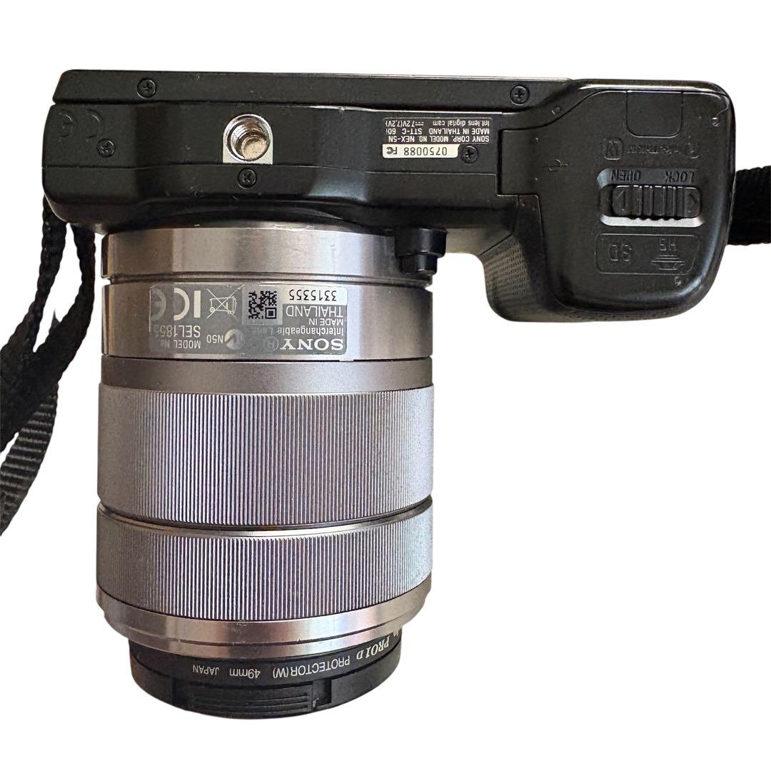 SONY デジタル一眼カメラ α NEX-5N ズームレンズキット ブラック