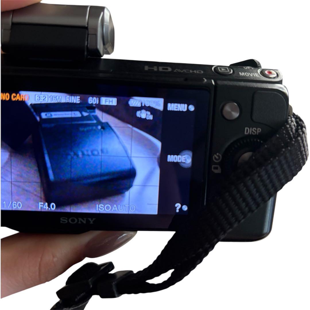 SONY デジタル一眼カメラ α NEX-5N ズームレンズキット ブラック