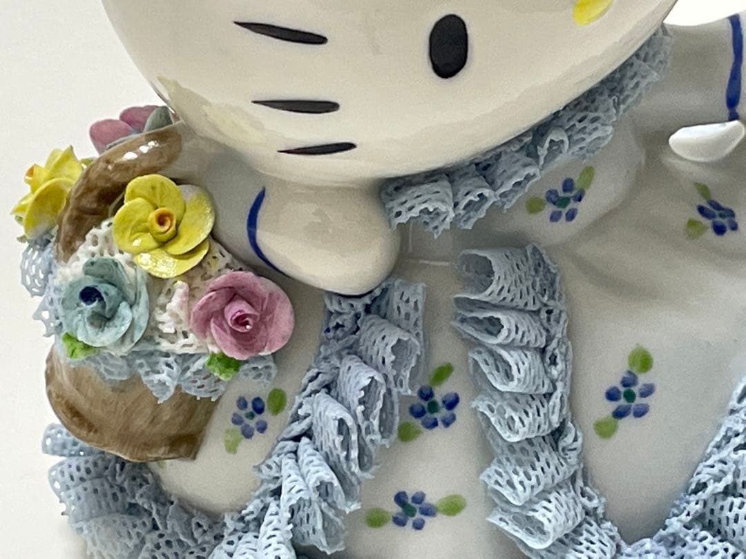 アイリッシュドレスデン×サンリオ コラボのハローキティ　ハッピーデイ　ブルー