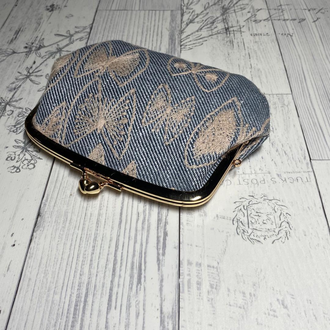 親子がま口＊ハンドメイド＊ミナペルホネン＊skyflower