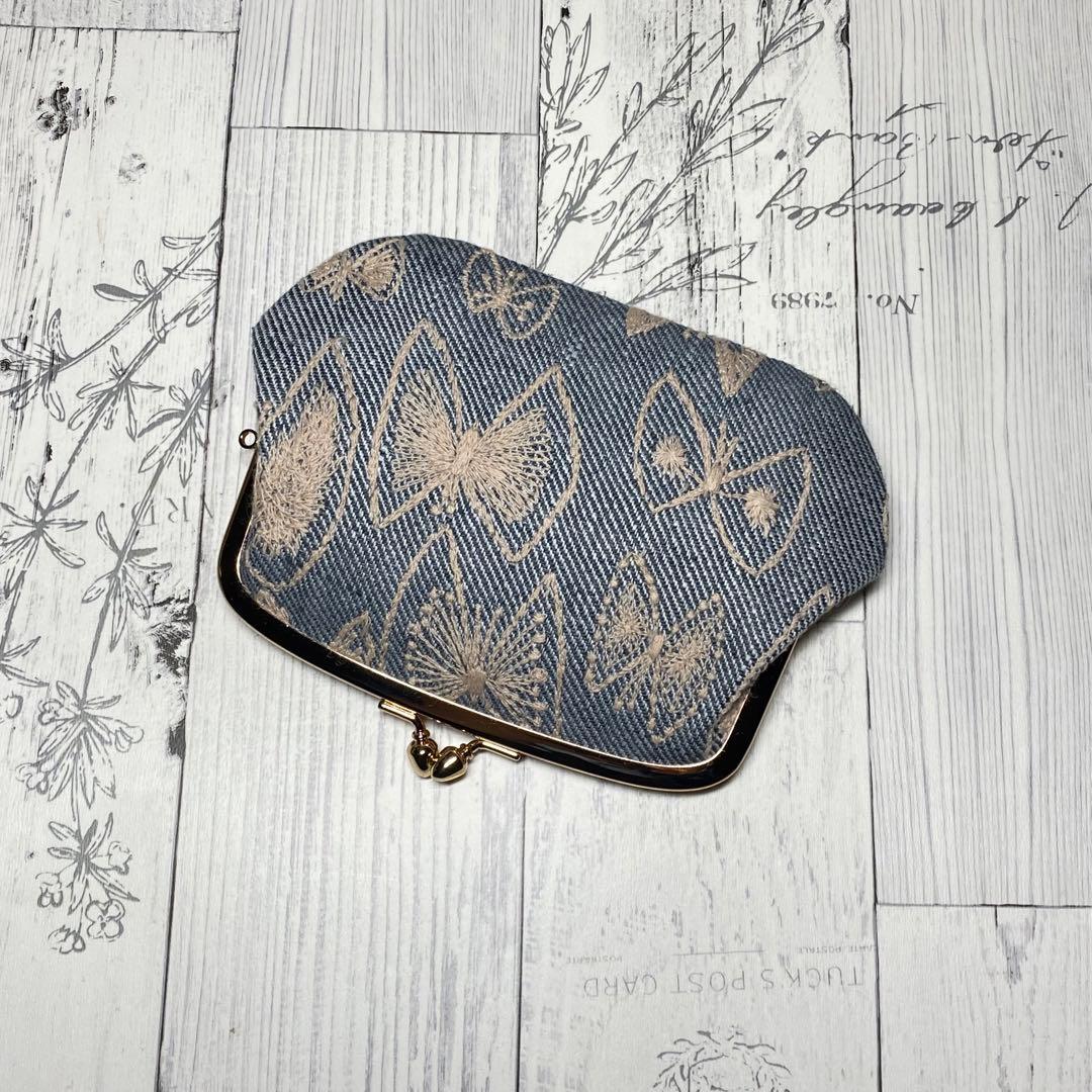 親子がま口＊ハンドメイド＊ミナペルホネン＊skyflower