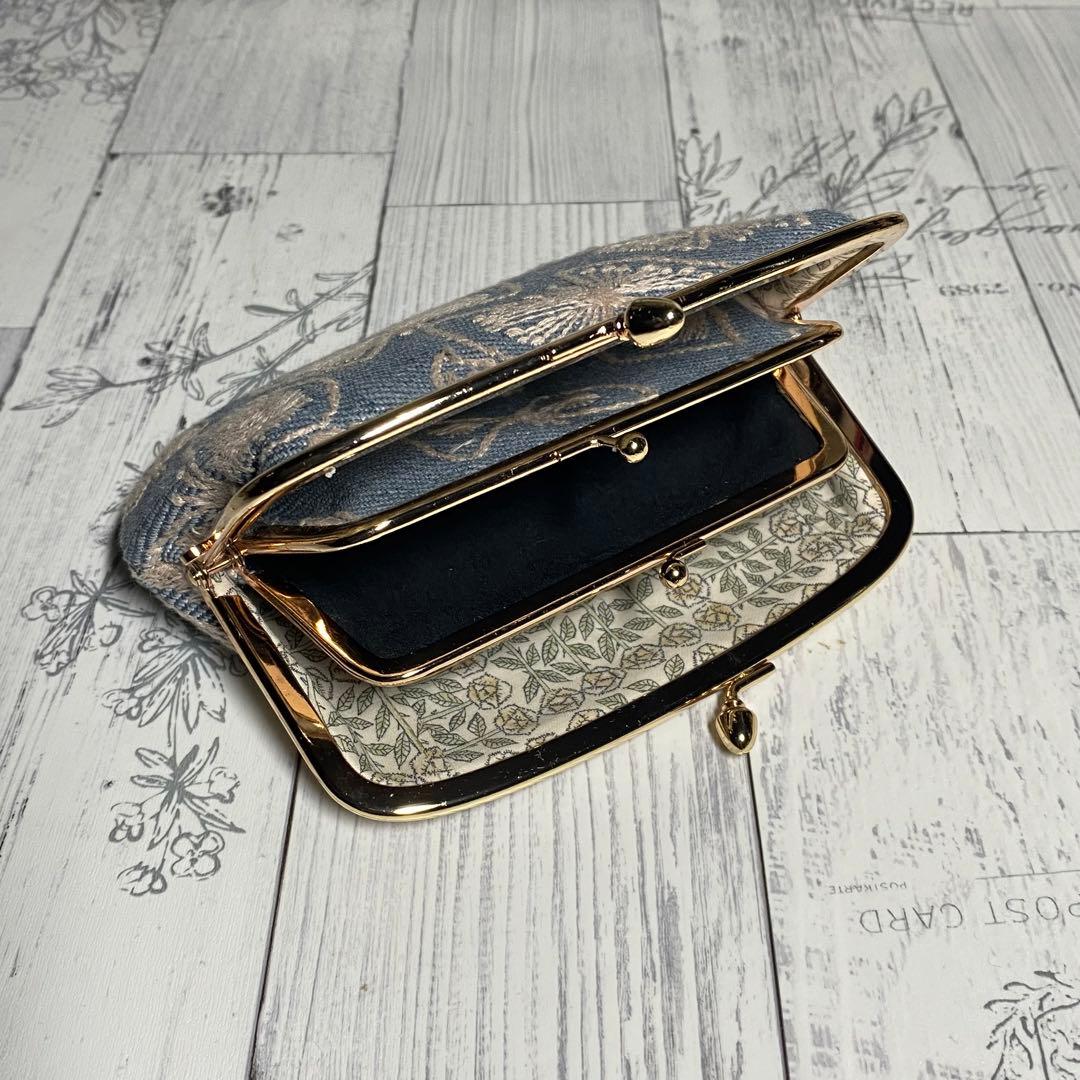 親子がま口＊ハンドメイド＊ミナペルホネン＊skyflower