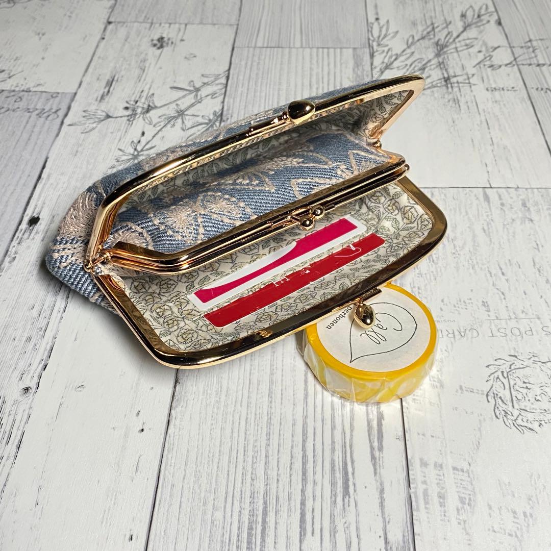 親子がま口＊ハンドメイド＊ミナペルホネン＊skyflower