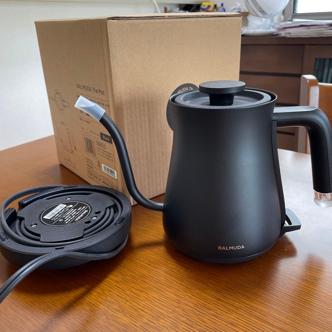 【新品未使用】BALMUDA The Pot KPT01JP-BK ブラック