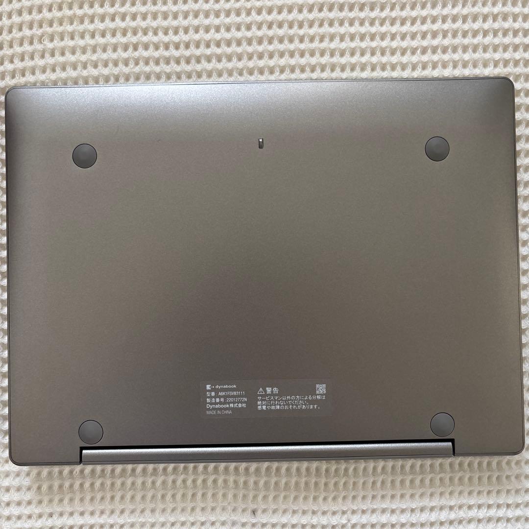 Dynabook タブレット型ノートパソコン A6K1FSV83111 初期化済