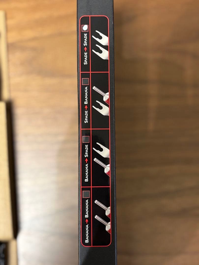 オーディオクエスト ドラゴン Dragon スピーカー ジャンパー ケーブル