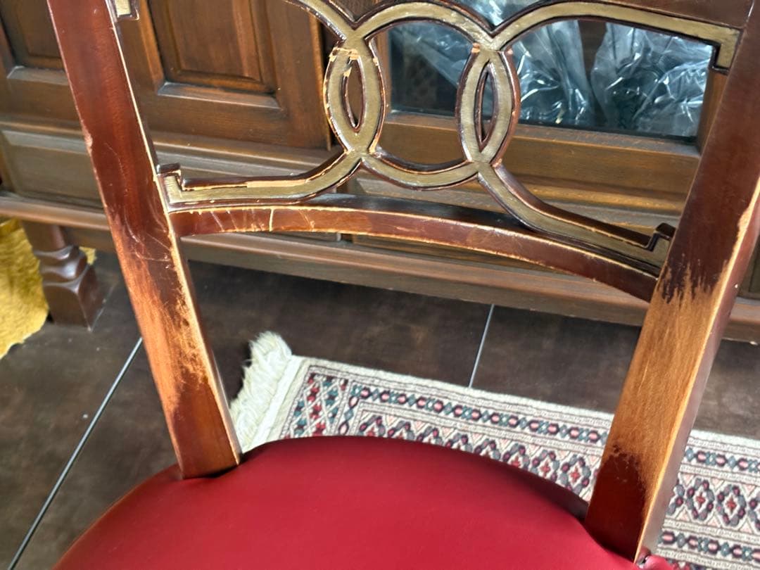 US　Baker　クラシックチェア　ダイニングチェア　ベーカー　４脚セット　YZ