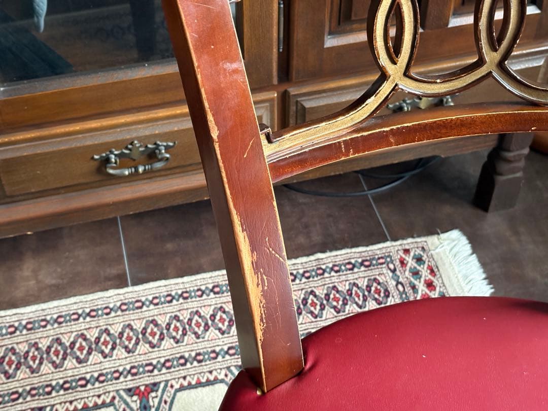 US　Baker　クラシックチェア　ダイニングチェア　ベーカー　４脚セット　YZ