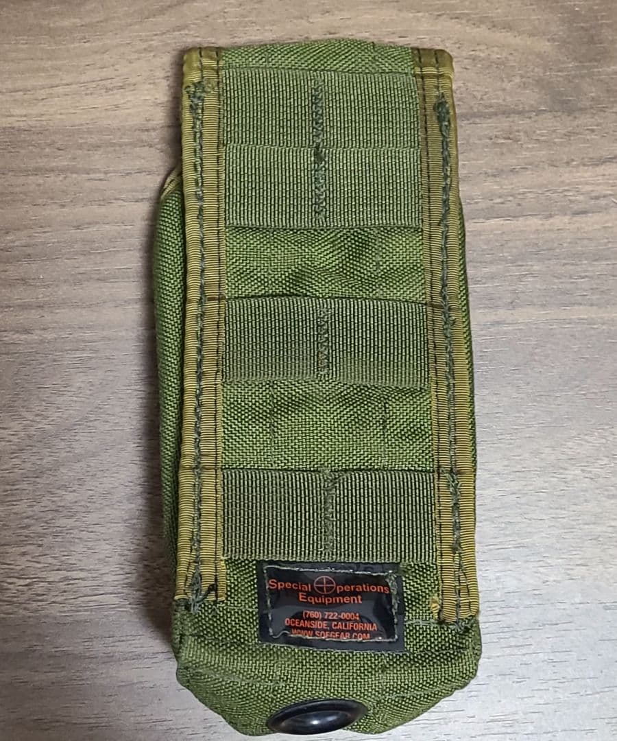 SOE製 実物マガジンポーチOD