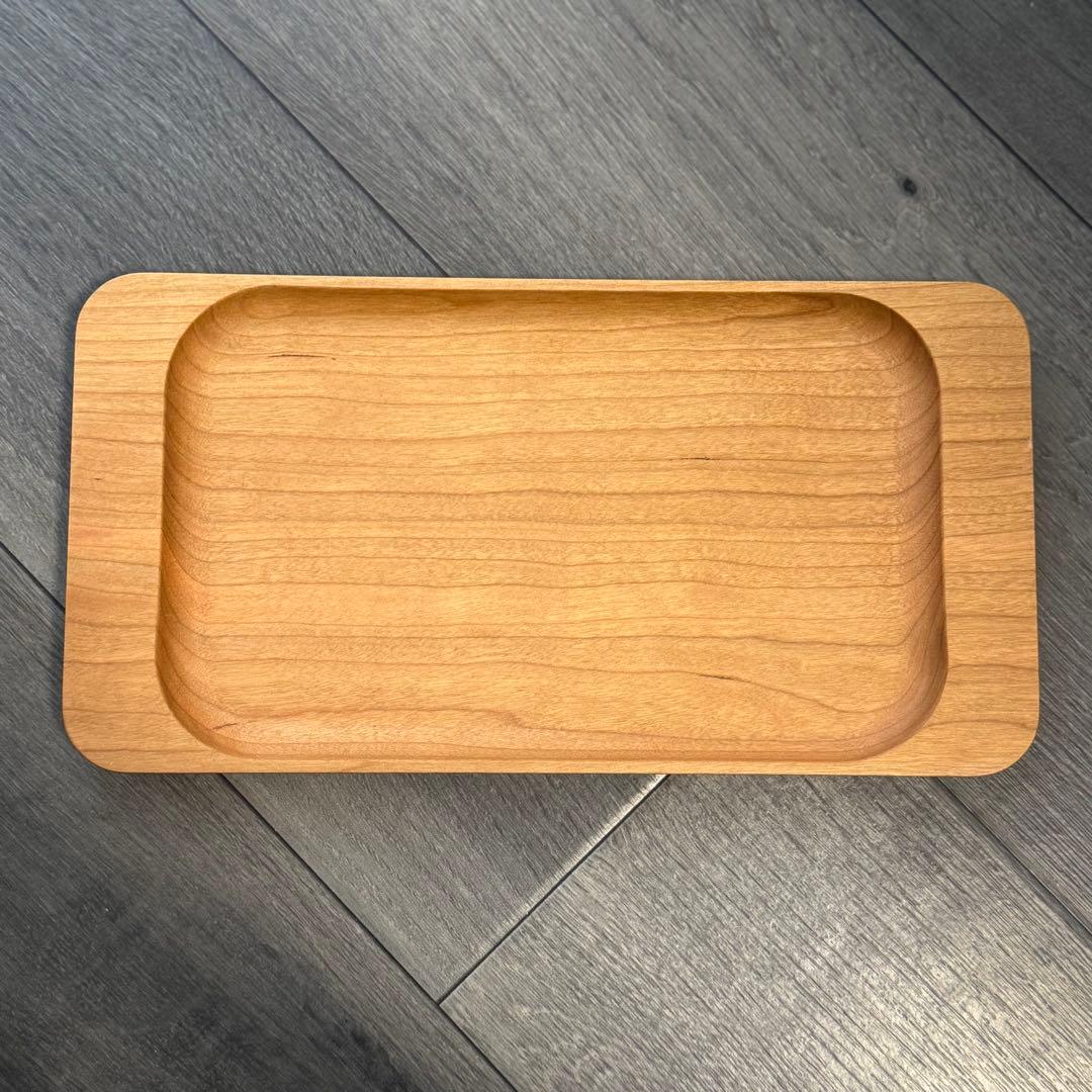 美品　Hacoa キャッシュトレイ　チェリー