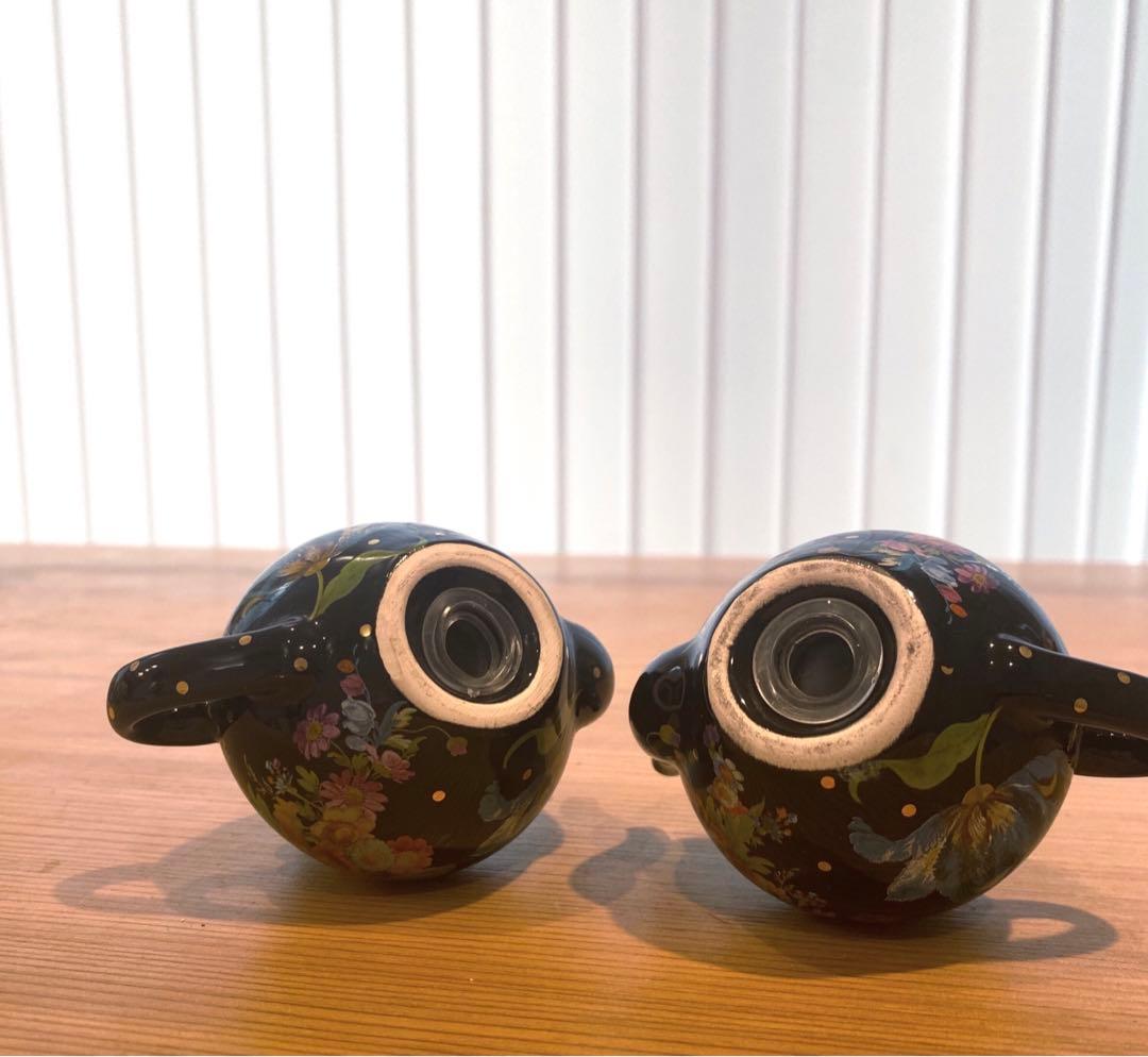 MACKENZiE マッケンジーチャイルズ　ティーポット　ペッパー入れセット