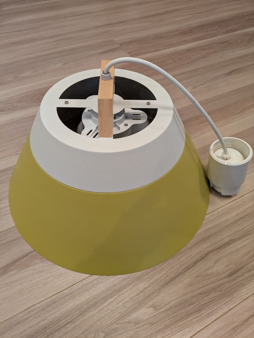 Unico / Olika, 2TONE 3BULB ペンダントライト イエロー