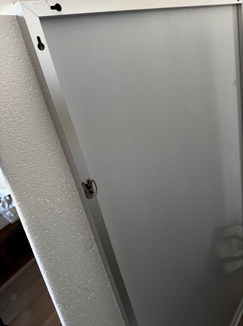 シルバーフレームミラー 146cm*80cm