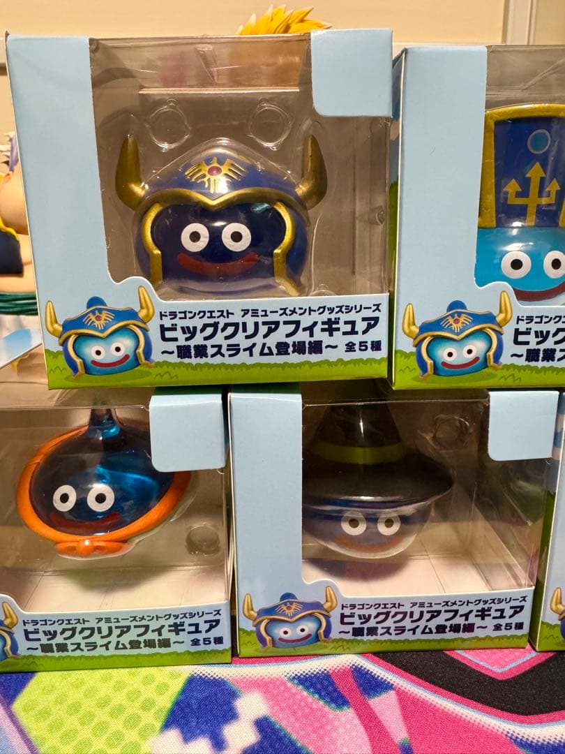 ドラクエ ビッグクリアフィギュア 職業スライム登場編 全5種 コンプリート