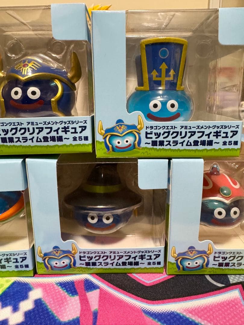 ドラクエ ビッグクリアフィギュア 職業スライム登場編 全5種 コンプリート
