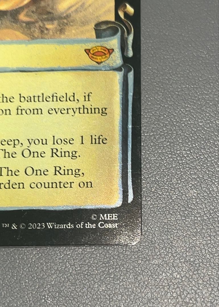 MTG 一つの指輪 銀幕 FOIL 英語