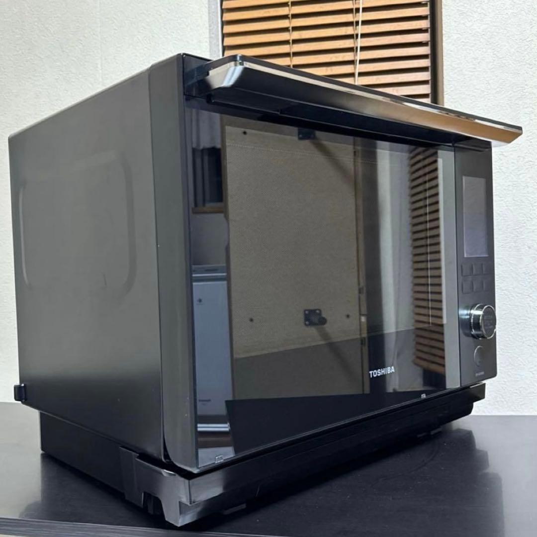 訳あり TOSHIBA2023年製 過熱水蒸気オーブンレンジ 石窯ドーム 30L