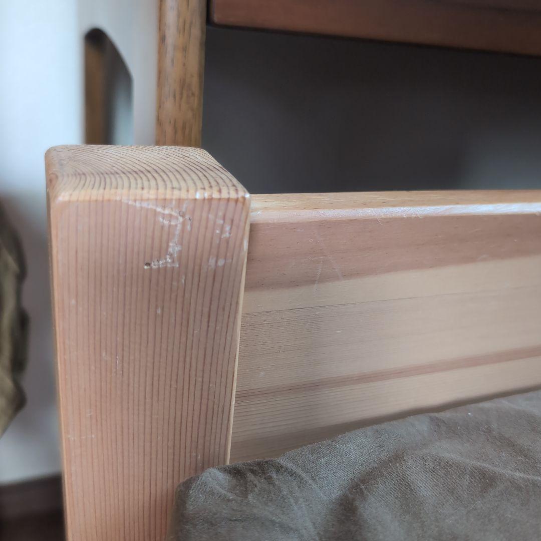 【引き取り限定/要コメント】無印良品　パイン材　ベッドフレーム　　シングル