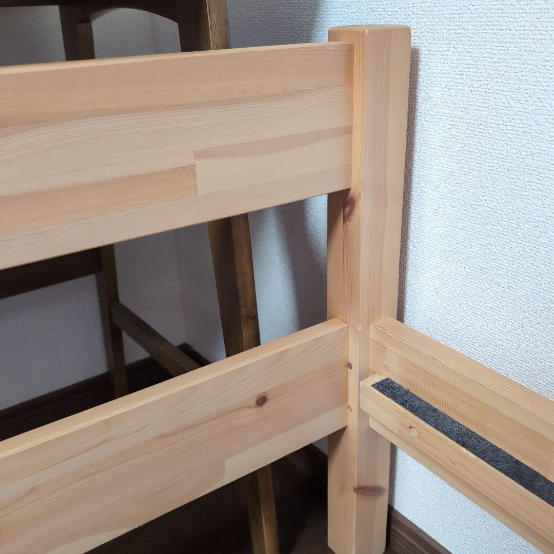 【引き取り限定/要コメント】無印良品　パイン材　ベッドフレーム　　シングル